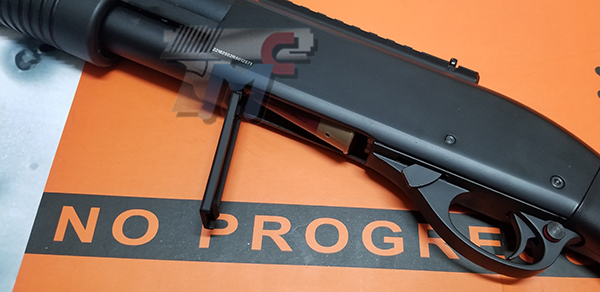 Golden Eagle M870 Tactical Gas Shot Gun (Black) - Click Image to Close